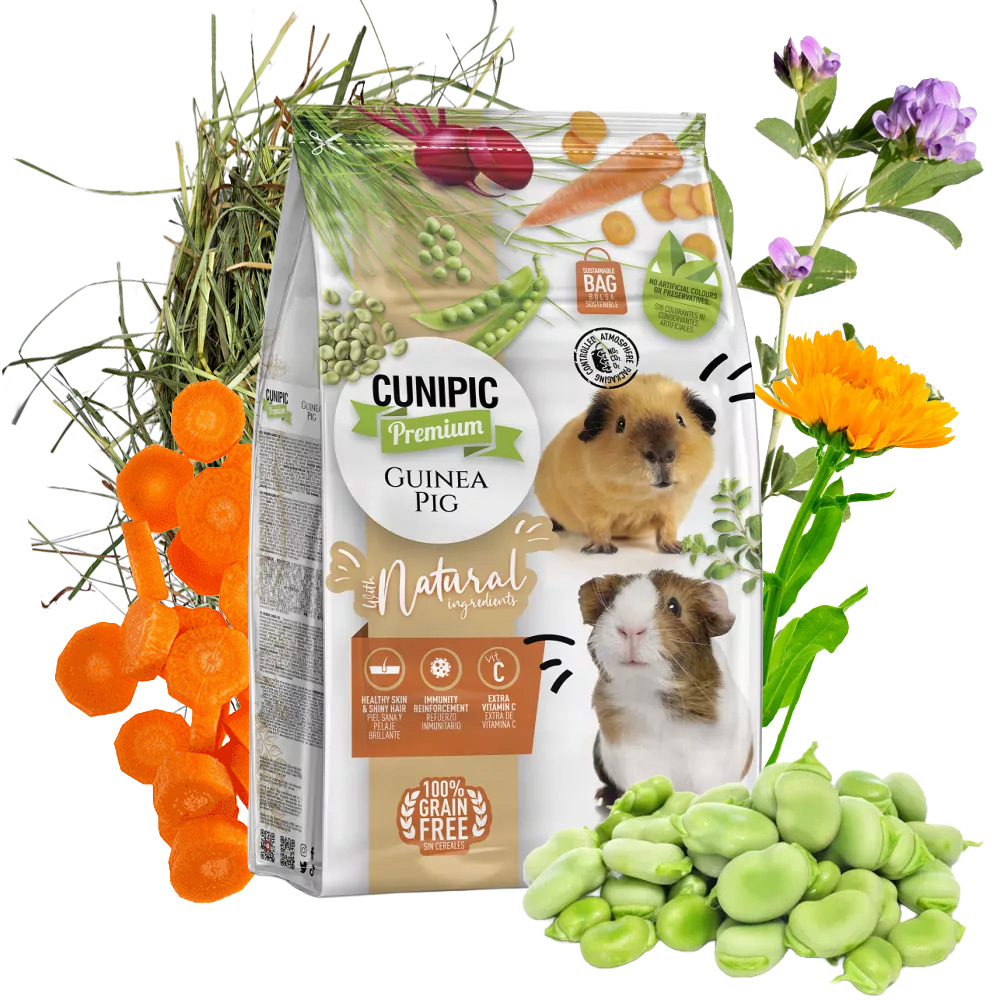 CUNIPIC Premium Guinea Pigs karma dla świnek morskich 700g